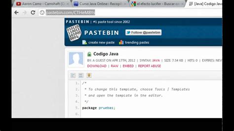 Uso de Pastebin.com - YouTube
