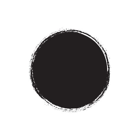 Round circle grunge effect 34883759 Vector Art at Vecteezy