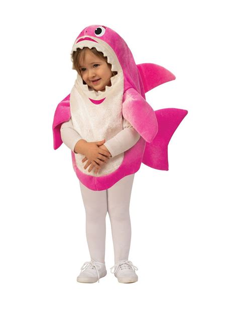 Mommy Shark Baby Shark Pink Pinkfong Fancy Dress Halloween Toddler ...