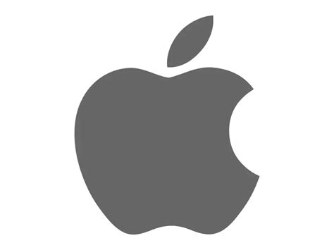 Apple Dark Grey Logo PNG vector in SVG, PDF, AI, CDR format