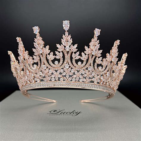 Quince Crown, Bridal Tiara, Quinceanera Corona, Finest Cut Zirconia
