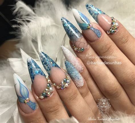 Unha De Gel Decorada Stiletto - Unhas stiletto decoradas: Stiletto Nails Designs | Unha stiletto ...