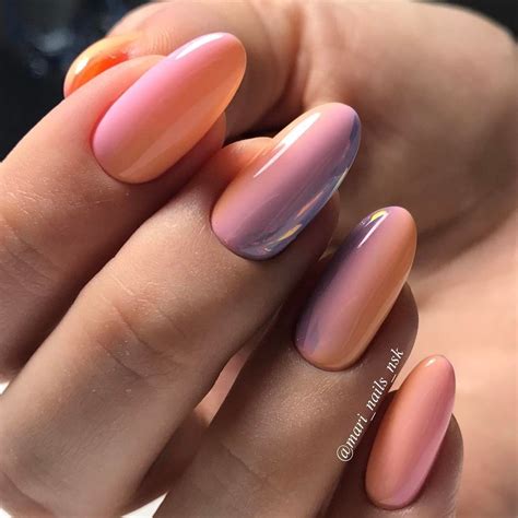 Градиент люксиками #luxio_delightful #luxio_crush #luxio_daring | Nails ...