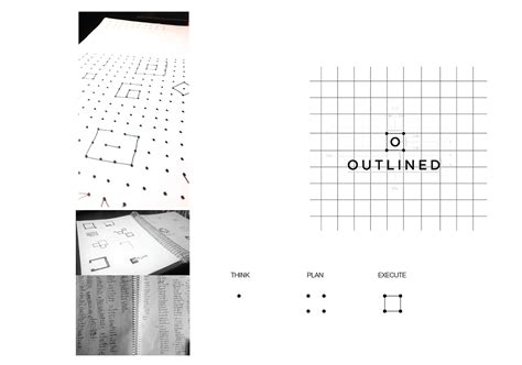 outlined branding behance