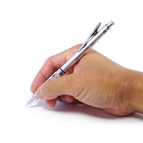 Карандаш механический Pentel GraphGear 1000 серебряный корпус 0,5мм - 1 ...