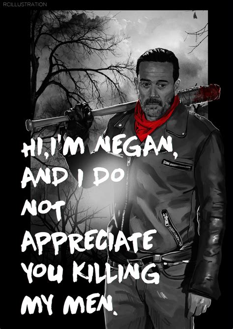 The Walking Dead- Negan | Poster By RCillustration