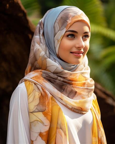 Premium AI Image | Photo of a beautiful woman in Hijab