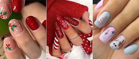 Modelo De Unha Para Natal - Modelos De Unha Decorada Para O Natal – Unha Decorada Simples