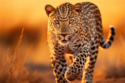 Leopard Walking leopard wildlife cheetah. | Premium Photo - rawpixel