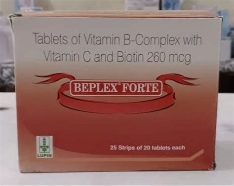 Beplex Forte Tablet at ₹ 284/box | Pharmaceutical Tablets in Chennai ...