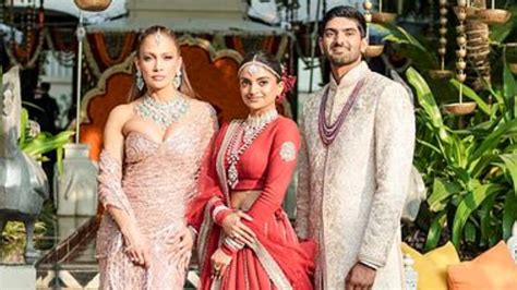 netra mantena  vamsi gadiraju tie  knot  udaipur