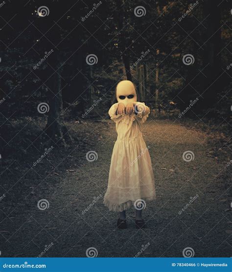 Scary Little Ghost Girl