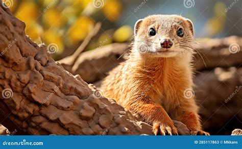 Mongoose In Its Zoo Habitat Royalty-Free Stock Photography | CartoonDealer.com #285117887