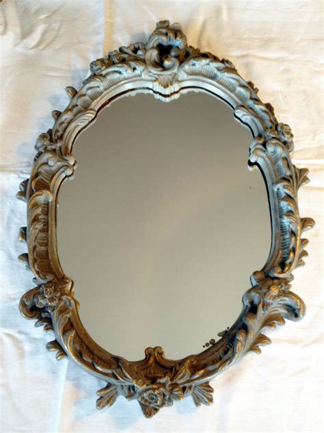 vintage desktop mirror  leona skelton blog