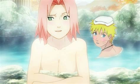 naruto  sakura  hot springs  harunosakura  deviantart