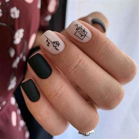 Зимний маникюр на короткие ногти фото_3 | Idées vernis à ongles, Vernis ...