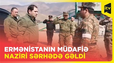 Suren Papikyan Azərbaycanla sərhədə gəldi - YouTube
