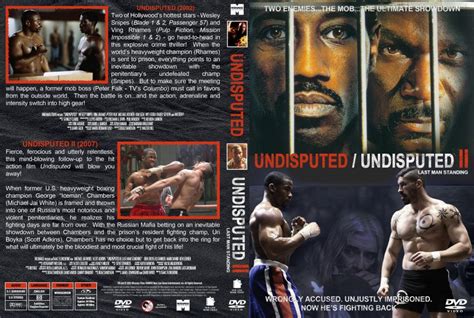 Undisputed 1 And 2 - Movie DVD Custom Covers - Undisputed 1 2 - English ...