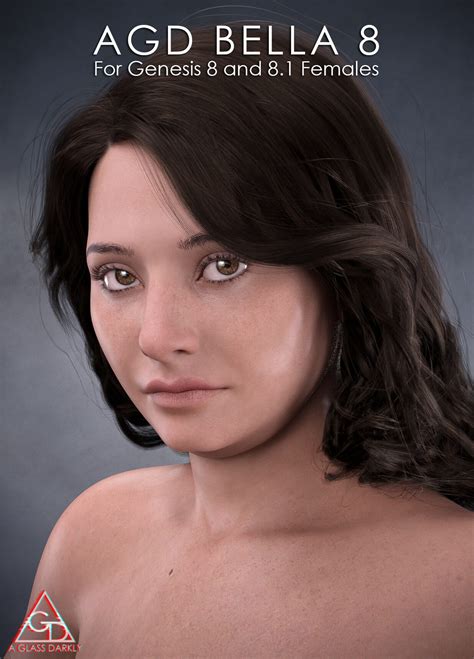 AGD Bella 8 for Genesis 8/8.1F - Daz Content by aglassdarkly