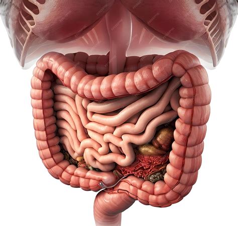 Premium Photo | A diagram of a stomach showing the stomach and the