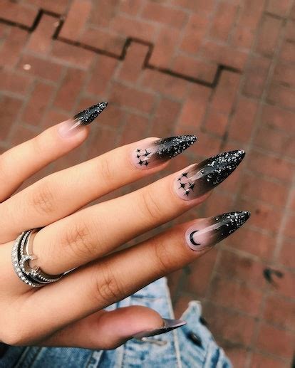 15 Dark Galaxy Nail Designs That Are Celestial-Chic