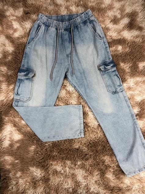 Calça Cargo Rasgada