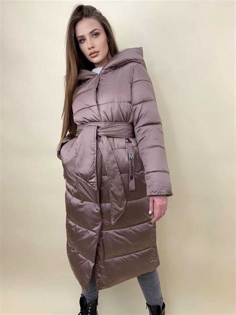 Купить женскую зимнюю куртку Эсмеральда капучино в СПБ