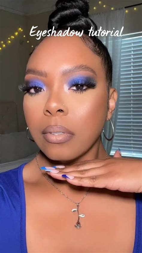 Makeup; eyeshadow tutorial; blue eyes; makeup routine; blue eyeshadow ...