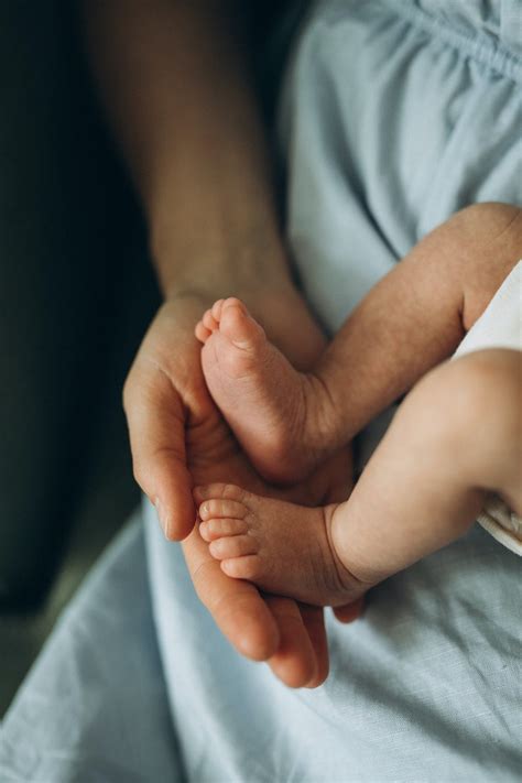 Hand Holding Baby Feet · Free Stock Photo