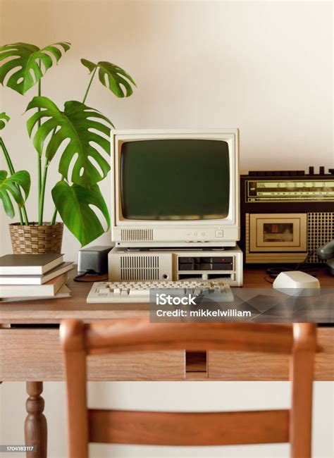 retro tech revival exploring  iconic  computer era stock photo