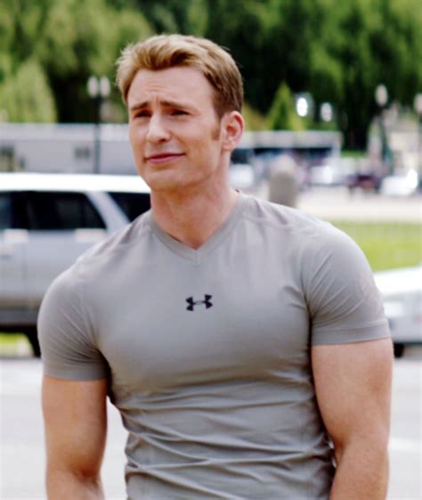 Chris Evans Lichaam