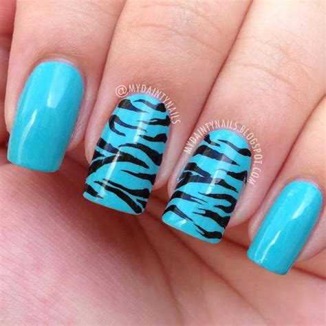 Zebra Nails | Zebra nails, Zebra print nails, Animal print nails