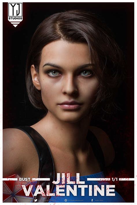 YJ Studio - Jill Valentine Bust 1/1