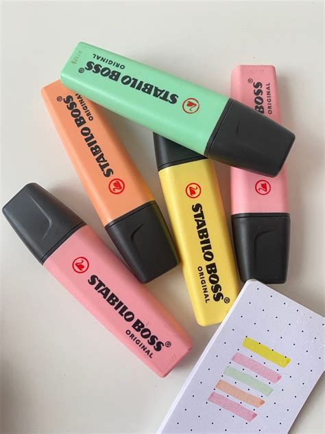 Stabilo Highlighters (Set), Hobbies & Toys, Stationary & Craft ...