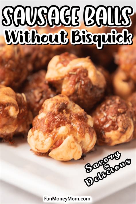 recipes for sausage balls without bisquick 11