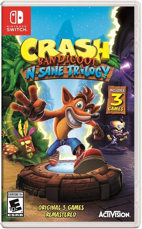 Crash Bandicoot N. Sane Trilogy - Nintendo Switch Standard Edition ...