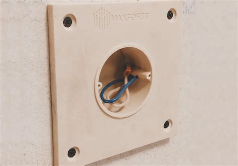 Звукоизоляционный подрозетник Soundbox 1S на 1 розетку Максфорте