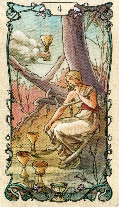 4 Кубков Таро Альфонса Мухи MUCHA TAROTТАРОСОФИЯ — сайт таролога ...