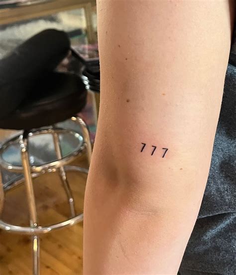 Angel Numbers Tattoo Inspiration