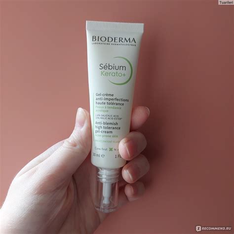 Крем-гель для лица Bioderma Sebium Kerato+, 30 мл - «Слабенький гель ...