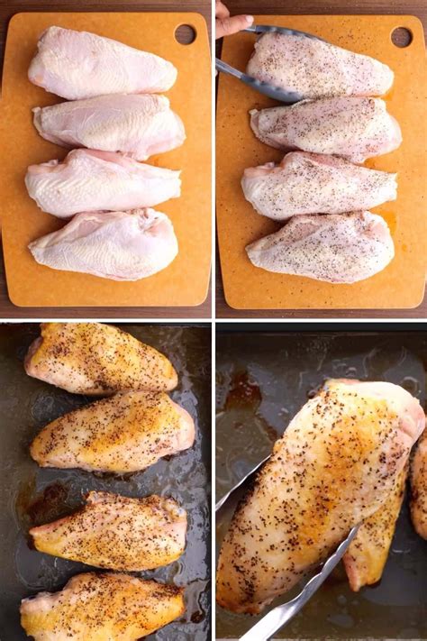 Oven Baked Split Chicken Breasts (Bone-In) Recipe [VIDEO] - Dinner