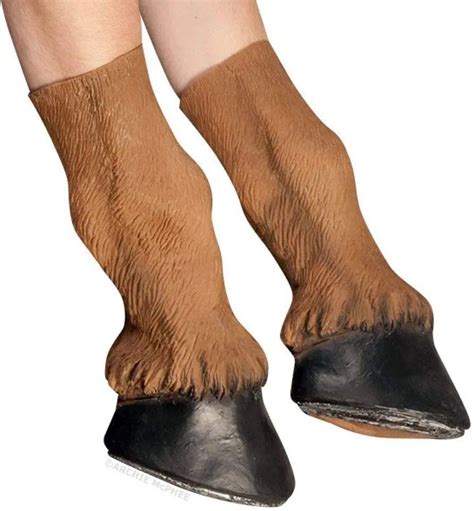 Latex-Rubber-Horse-Head-Mask-Hooves-Gloves-Halloween-Party-Adult ...