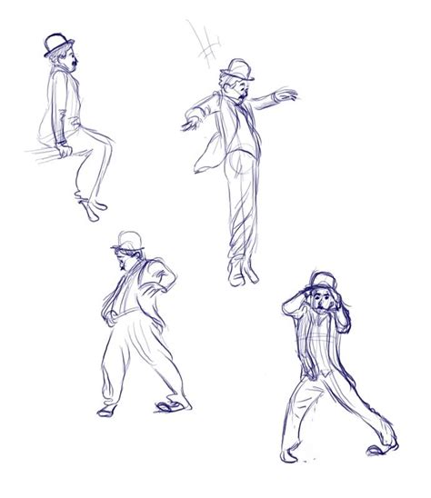 yatanSketchbook: 10 02 2011 master Charlie Chaplin poses - part 3