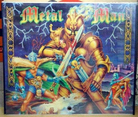 Metal Man (Inder, 1992) Pinball Mods and LED Lighting