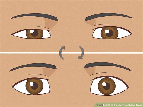 12 Ways to Fix Asymmetrical Eyes - wikiHow
