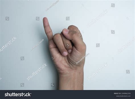 American Sign Language Asl Letter Stock Photo 2240961259 | Shutterstock