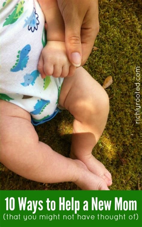 10 Ways to Help a New Mom (that you might not have thought of) – Richly ...