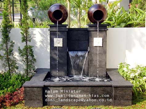 kolam air mancur kolam ikan koi kolam hias kolam tebing tukang