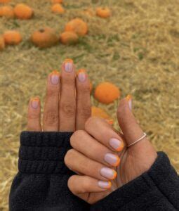 27 Beautiful Short Fall Nails Ideas that are Easy - Actually Arielle