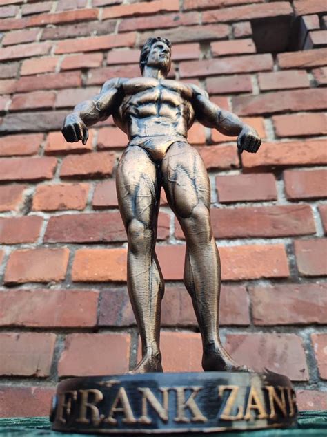 Frank Zane Mr Olympia Figurine With Stand 35cm Height - Etsy